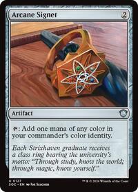 Arcane Signet, Commander: Secrets of Strixhaven