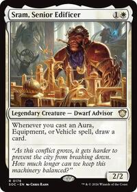 Sram, Senior Edificer, Commander: Secrets of Strixhaven