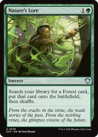 Nature's Lore, Commander: Secrets of Strixhaven