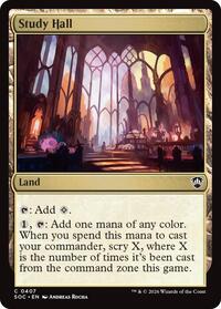 Study Hall, Commander: Secrets of Strixhaven