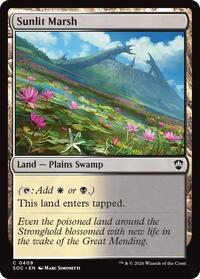 Sunlit Marsh, Commander: Secrets of Strixhaven