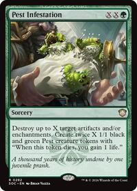 Pest Infestation, Commander: Secrets of Strixhaven