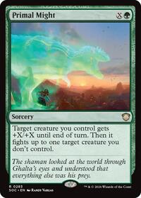 Primal Might, Commander: Secrets of Strixhaven