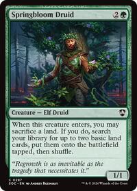 Springbloom Druid, Commander: Secrets of Strixhaven