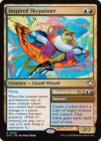 Inspired Skypainter, Commander: Secrets of Strixhaven
