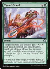 Tyvar's Stand, Commander: Secrets of Strixhaven