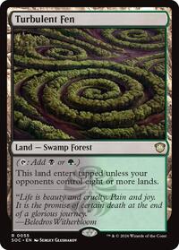 Turbulent Fen, Commander: Secrets of Strixhaven