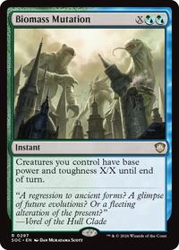 Biomass Mutation, Commander: Secrets of Strixhaven