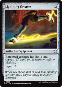 Lightning Greaves, Commander: Secrets of Strixhaven