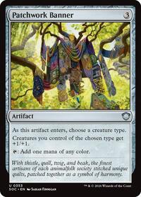 Patchwork Banner, Commander: Secrets of Strixhaven
