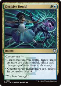Decisive Denial, Commander: Secrets of Strixhaven