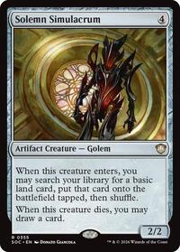 Solemn Simulacrum, Commander: Secrets of Strixhaven