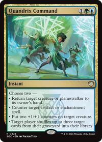 Quandrix Command, Commander: Secrets of Strixhaven
