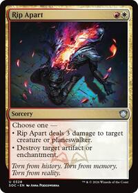 Rip Apart, Commander: Secrets of Strixhaven