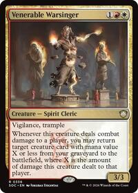 Venerable Warsinger, Commander: Secrets of Strixhaven