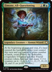 Zimone, All-Questioning, Commander: Secrets of Strixhaven