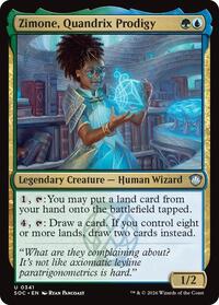 Zimone, Quandrix Prodigy, Commander: Secrets of Strixhaven