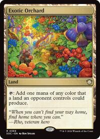 Exotic Orchard, Commander: Secrets of Strixhaven