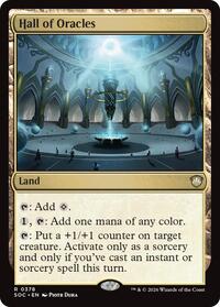 Hall of Oracles, Commander: Secrets of Strixhaven