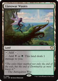 Llanowar Wastes, Commander: Secrets of Strixhaven