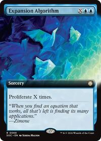 Expansion Algorithm (Extended Art), Commander: Secrets of Strixhaven