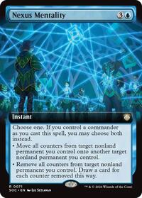 Nexus Mentality (Extended Art), Commander: Secrets of Strixhaven
