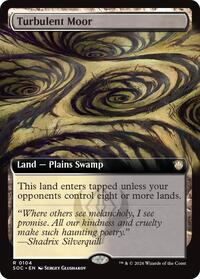 Turbulent Moor (Extended Art), Commander: Secrets of Strixhaven