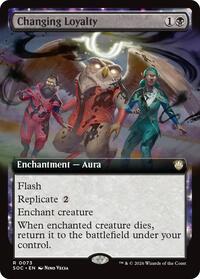 Changing Loyalty (Extended Art), Commander: Secrets of Strixhaven
