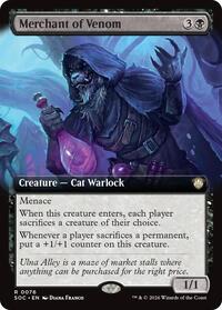 Merchant of Venom (Extended Art), Commander: Secrets of Strixhaven