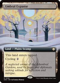 Umbral Expanse (Extended Art), Commander: Secrets of Strixhaven