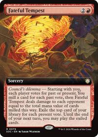 Fateful Tempest (Extended Art), Commander: Secrets of Strixhaven