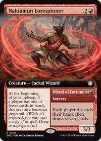 Naktamun Lorespinner (Extended Art), Commander: Secrets of Strixhaven
