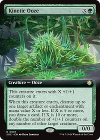 Kinetic Ooze (Extended Art), Commander: Secrets of Strixhaven
