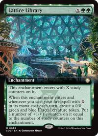 Lattice Library (Extended Art), Commander: Secrets of Strixhaven