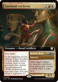 Lorehold Archivist (Extended Art), Commander: Secrets of Strixhaven