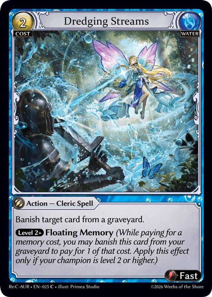 Dredging Streams, Standard, front