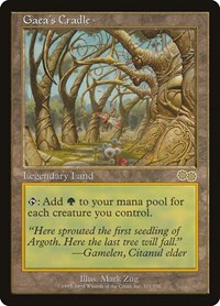 Gaea's Cradle, Urza's Saga