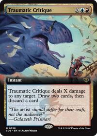 Traumatic Critique (Extended Art), Secrets of Strixhaven