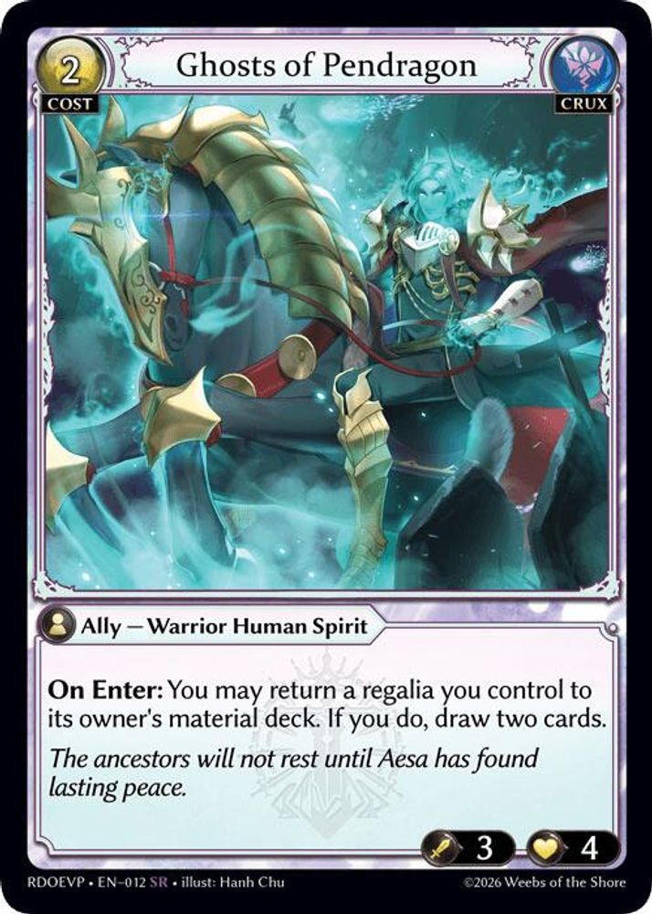 Ghosts of Pendragon, Standard, front