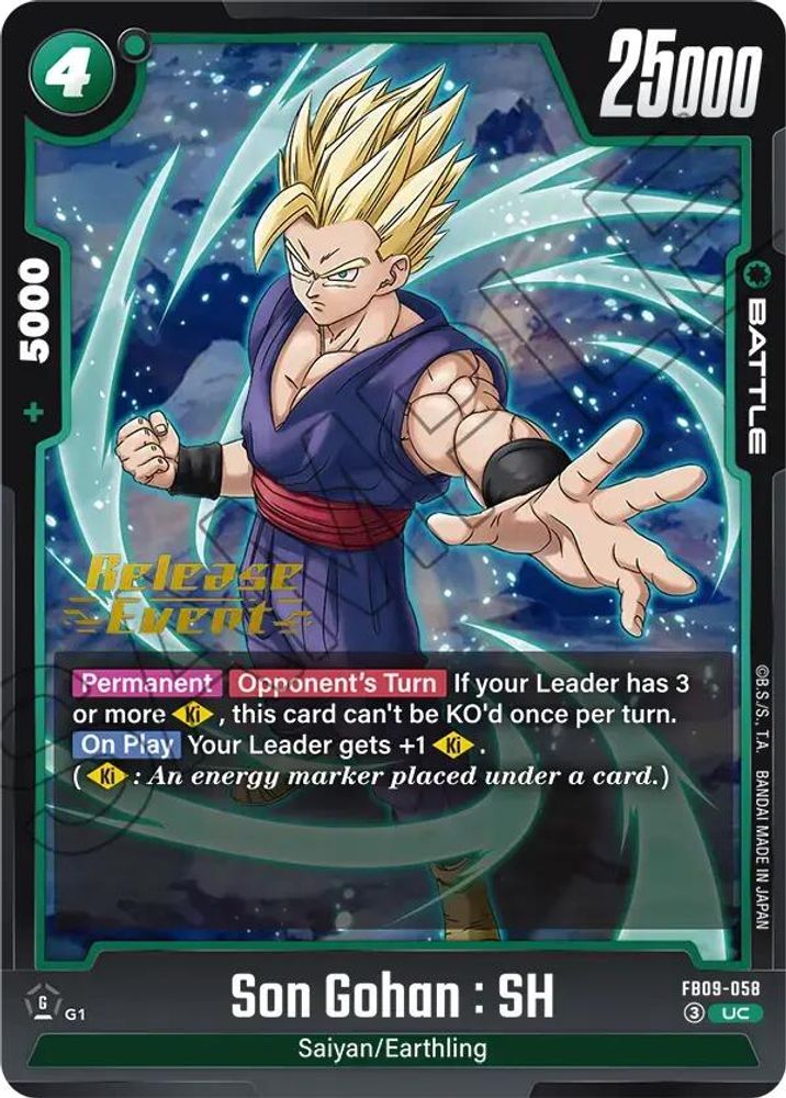 Son Gohan : SH - FB09-058, Standard, front