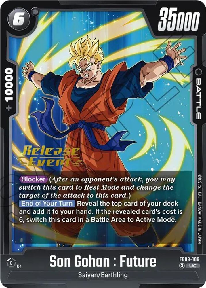 Son Gohan : Future, Standard, front