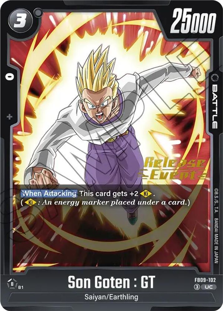 Son Goten : GT - FB09-102, Standard, front