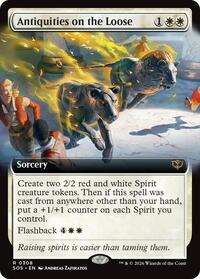 Antiquities on the Loose (Extended Art), Secrets of Strixhaven
