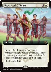 Practiced Offense (Extended Art), Secrets of Strixhaven