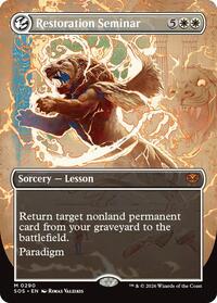 Restoration Seminar (Borderless), Secrets of Strixhaven