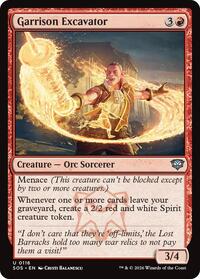 Garrison Excavator, Secrets of Strixhaven
