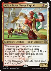 Aziza, Mage Tower Captain, Secrets of Strixhaven