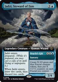 Jadzi, Steward of Fate (Extended Art), Secrets of Strixhaven