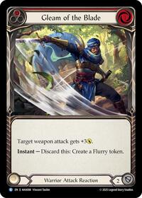 Gleam Of The Blade Red