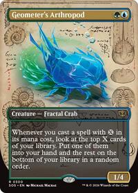Geometer's Arthropod (Borderless), Secrets of Strixhaven